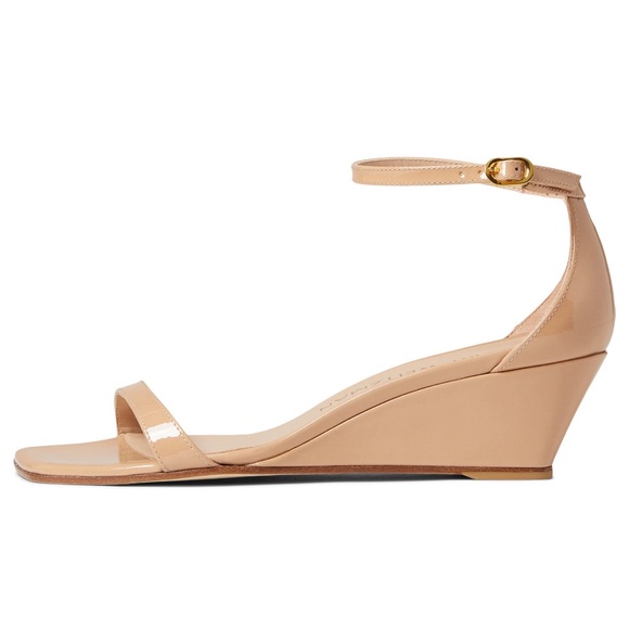 Stuart Weitzman Nudistcurve 50 Wedge NWOT - Picture 3 of 5